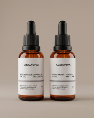 regenerador facial agua viva 2 unidades